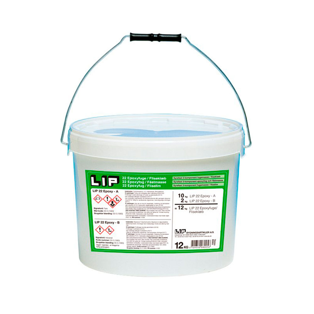 Epoksyfuge Grå 12 kg